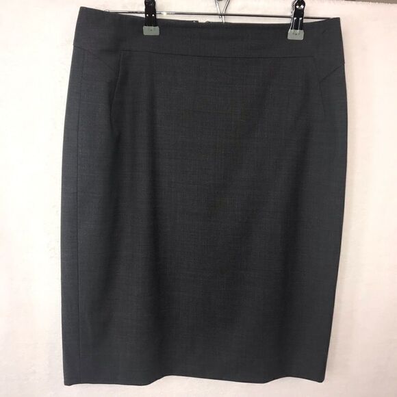 Ann Taylor Virgin Wool Skirt-4P - Picture 1 of 5